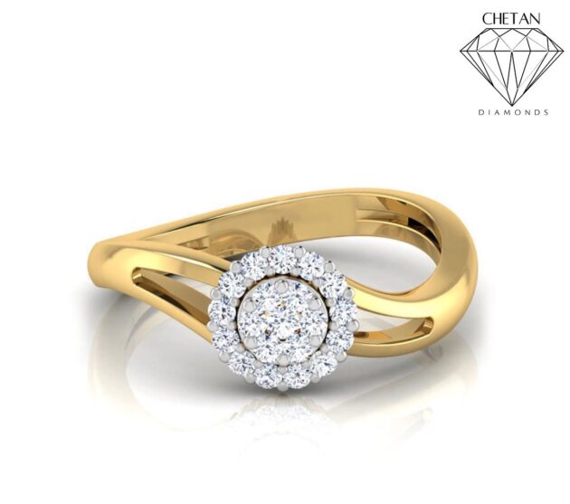 Halo Embrace Diamond Ring