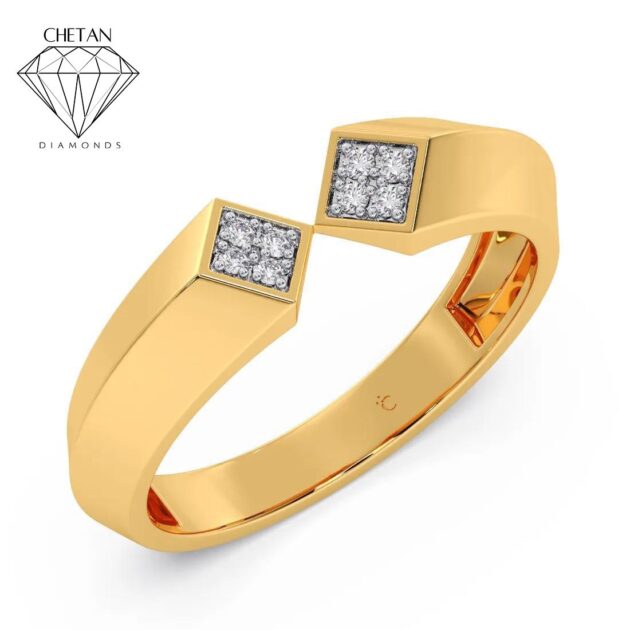 Gemini Square Ring