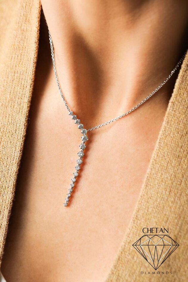 Diamond Horizon Necklace